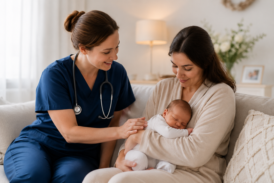 Professional In-Home Postpartum Care