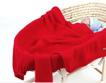 Load image into Gallery viewer, Knitted Blankets for Swaddle Wrap
