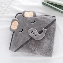 Load image into Gallery viewer, Newborn Baby Hooded Towels wrap
