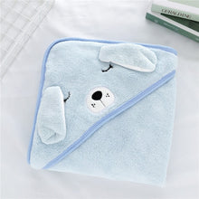 Load image into Gallery viewer, Newborn Baby Hooded Towels wrap
